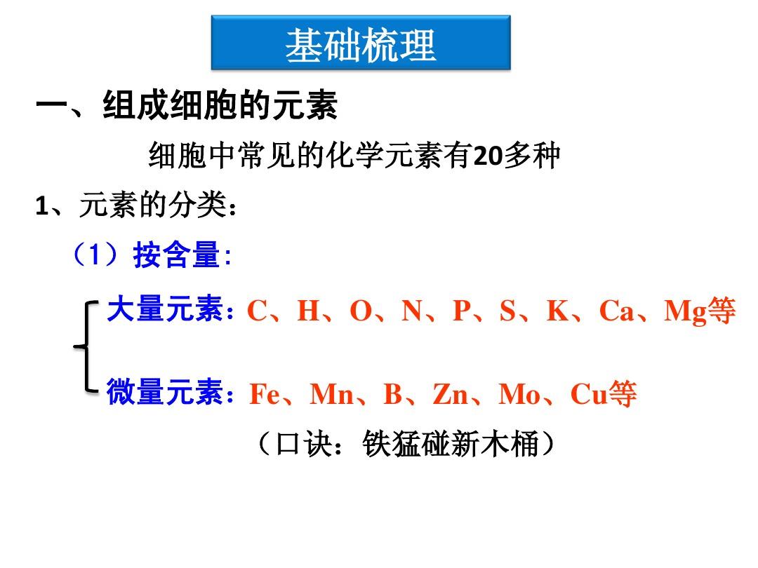 母牛补硒元素含量表格