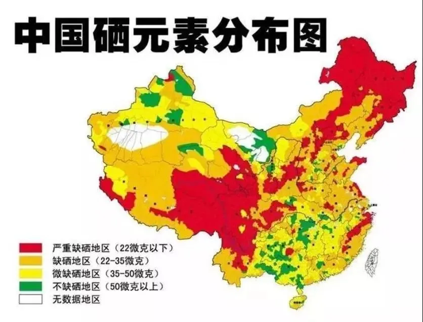 中国营养补硒参考标准