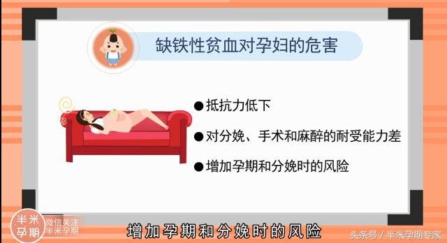 孕期什么时候开始补铁