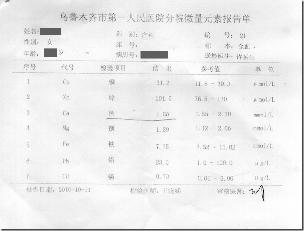 微量元素查一下多少钱