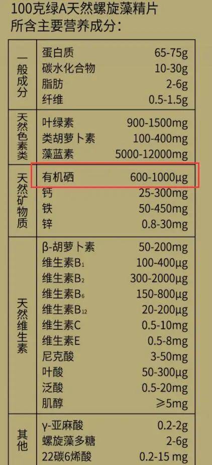 补硒的保健品维