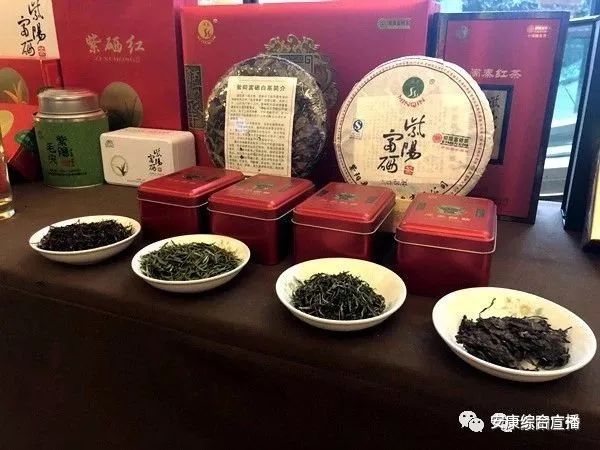 紫阳富硒茶背景