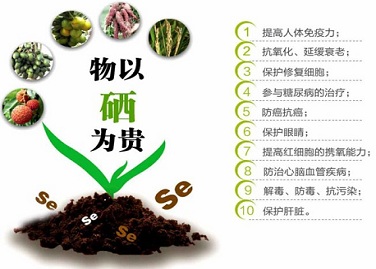 光靠食物能补硒不