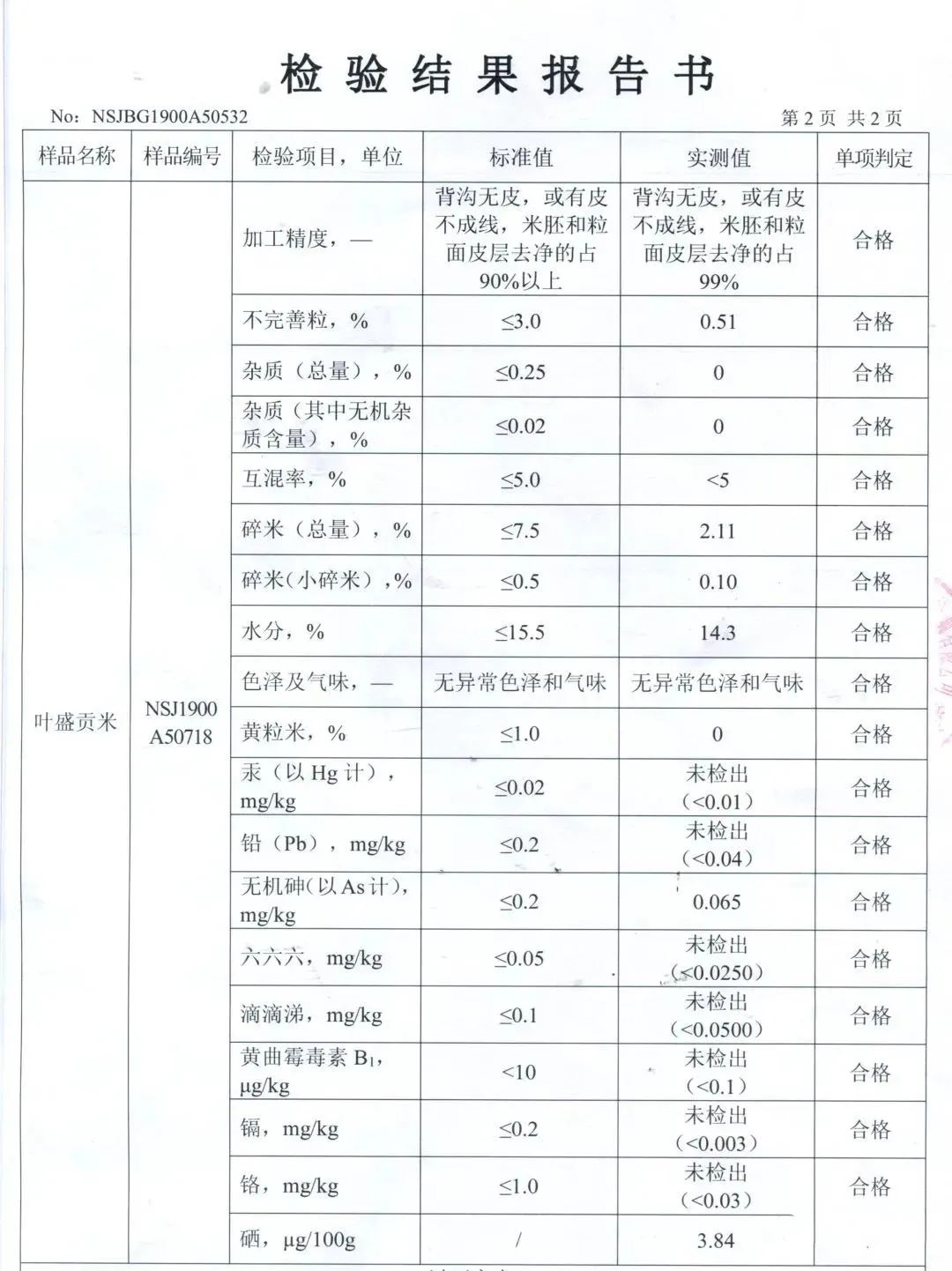 河上田舍富硒大米