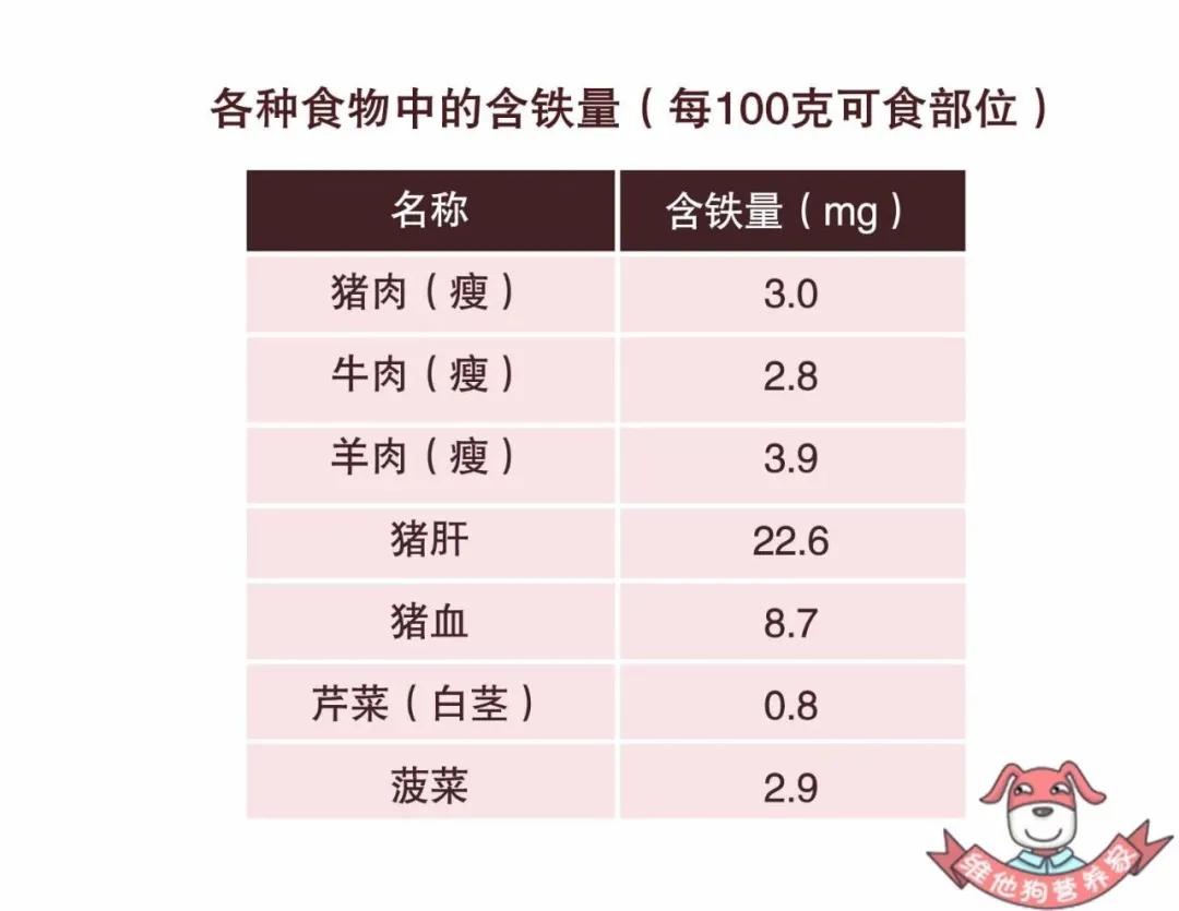 补铁补血最快的食物