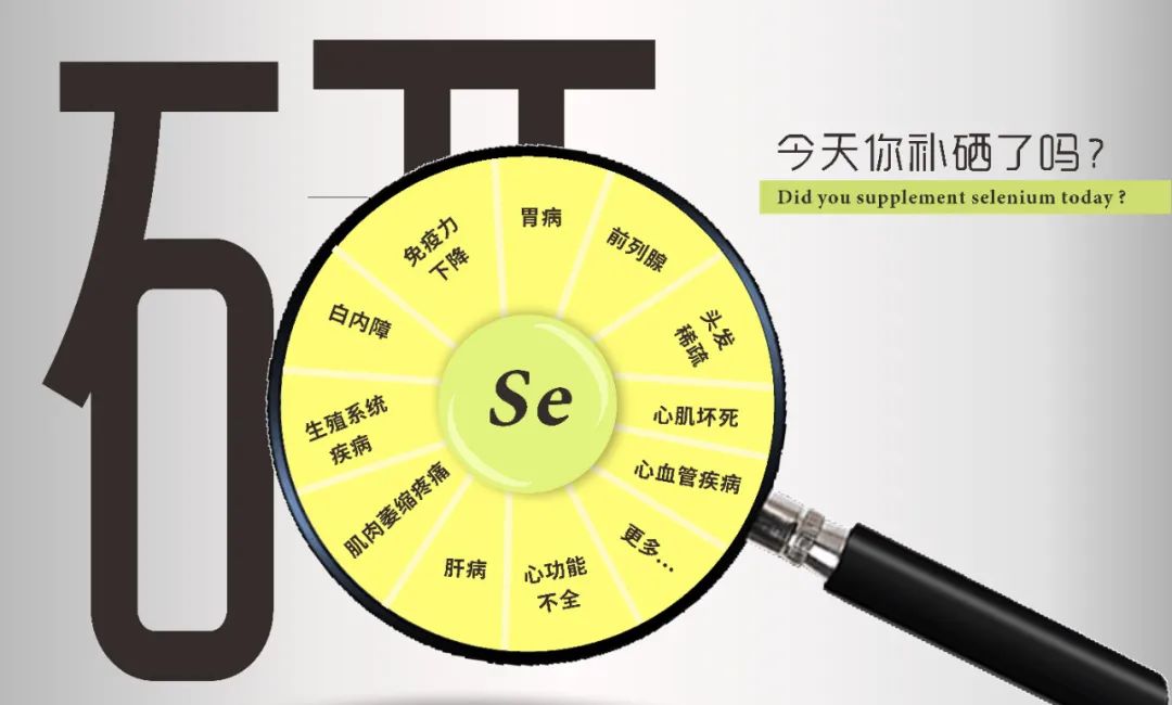 八大人群的需要补硒